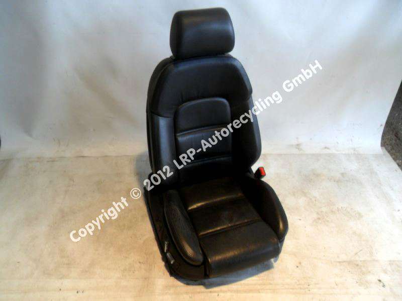 Audi A8 D3 4E Sitzausstattung Leder schwarz Limousine BJ2003